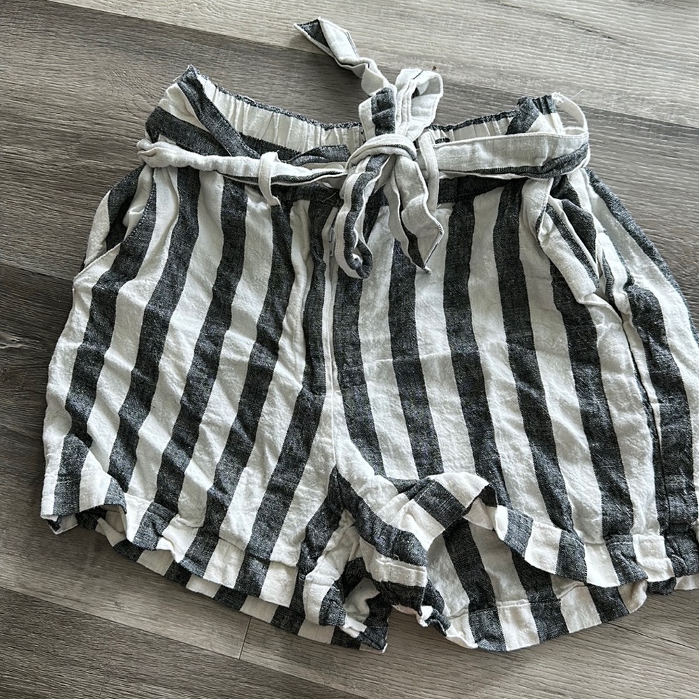 What Not to Wear Striped Shorts High Waisted